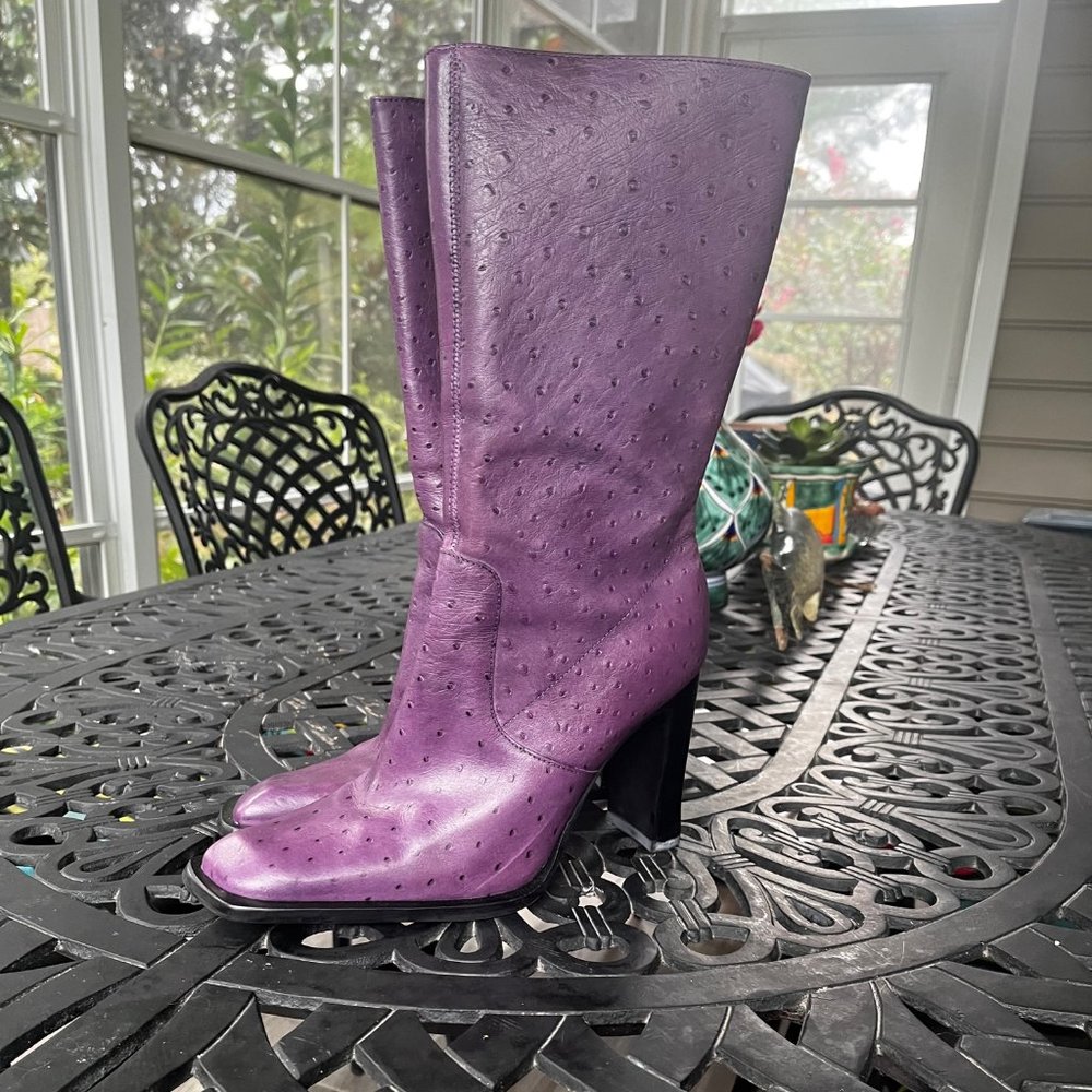MIA purple boots 8.5M